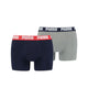 Blue / Grey Melange (036)