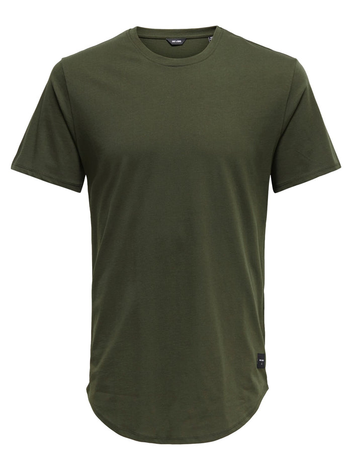 Only & Sons Herren Kurzarm Rundhals T-Shirt ONSMATT LIFE LONGY