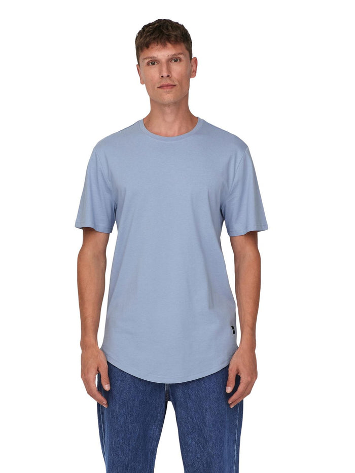 Only & Sons Herren Kurzarm Rundhals T-Shirt ONSMATT LIFE LONGY