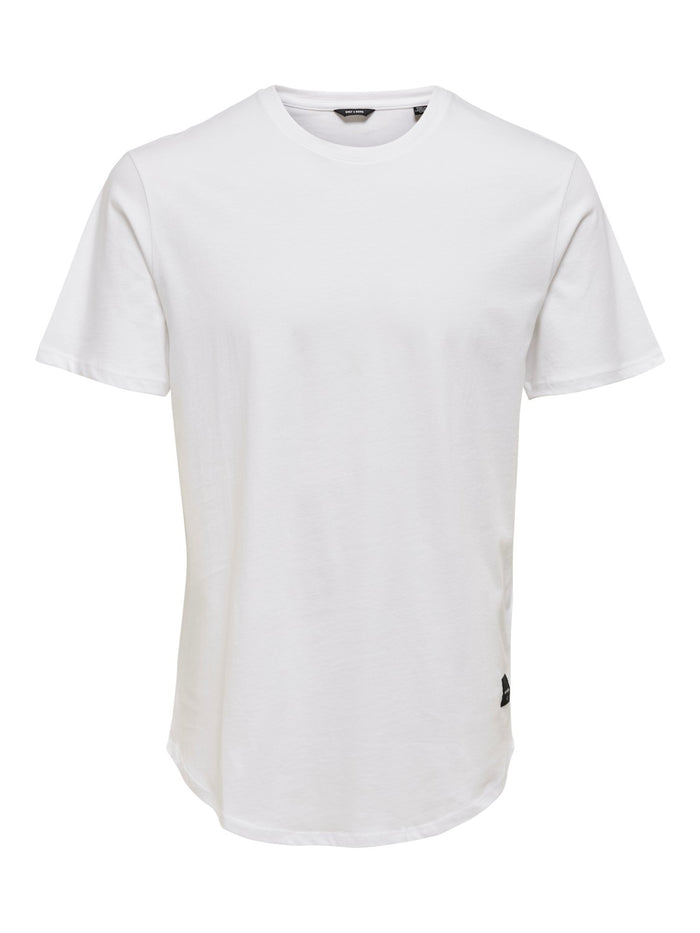 Only & Sons Herren Kurzarm Rundhals T-Shirt ONSMATT LIFE LONGY