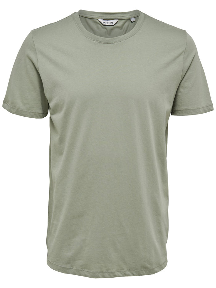 Only & Sons Herren Kurzarm Rundhals T-Shirt ONSMATT LIFE LONGY