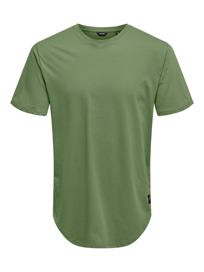 Only & Sons Herren Kurzarm Rundhals T-Shirt ONSMATT LIFE LONGY