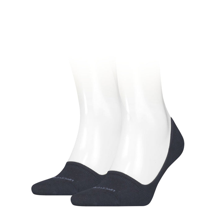 Calvin Klein Herren Footies Mid Cut 2er Pack