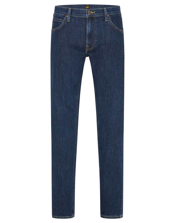 Lee Herren Jeans Daren Zip Fly - Regular Fit - Blau - Deep Dark Stone