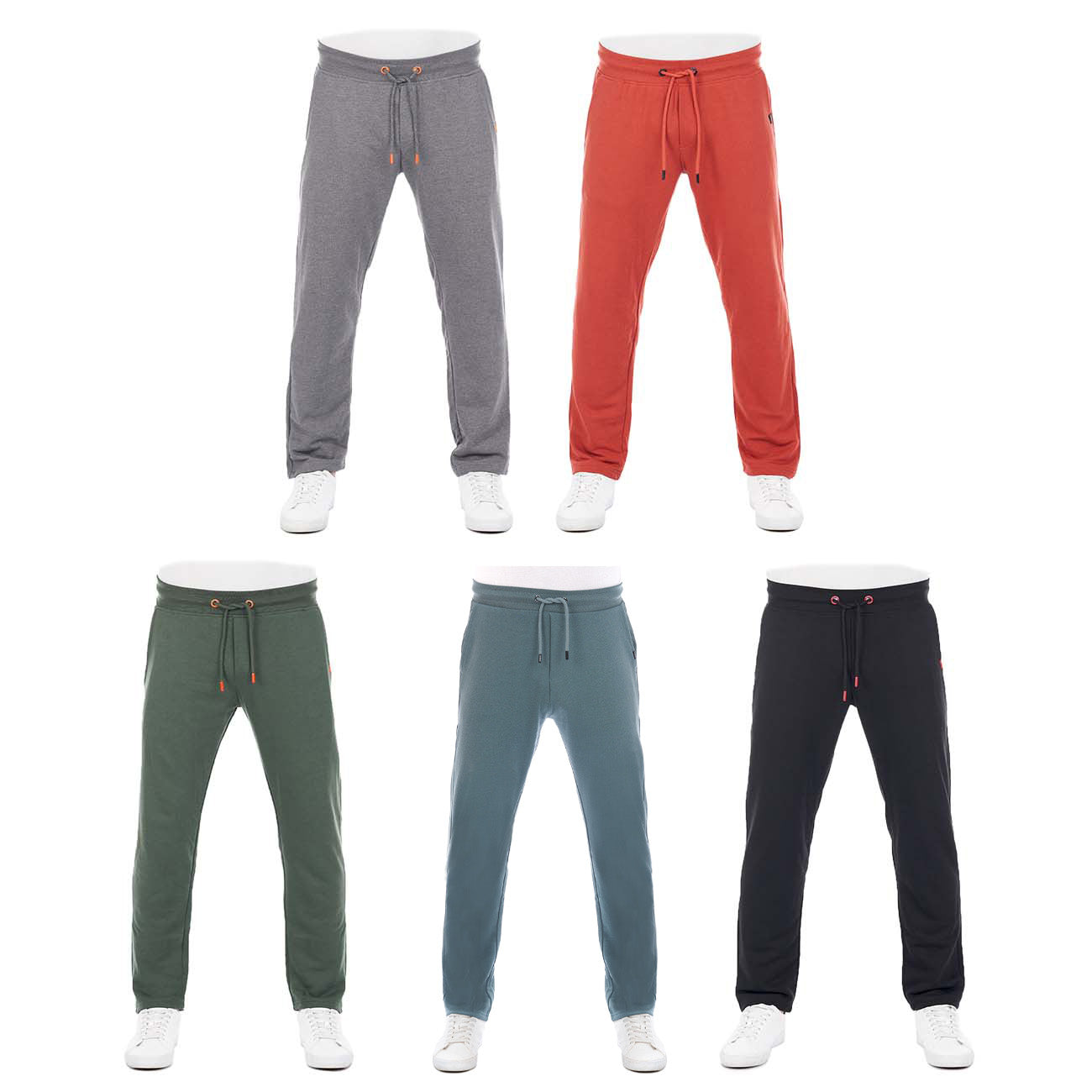 Riverso RIVGuido Trainingsbroek voor heren, joggingbroek, sportbroek, vrijetijdsbroek, regular fit, effen, lang, met zakken, katoen, zwart grijs groen blauw rood, S M L XL XXL 3XL 4XL 5XL, L Riverso RIVGuido Trainingsbroek voor heren, joggingbroek, sportbroek, vrijetijdsbroek, regular fit, effen, lang, met zakken, katoen, zwart grijs groen blauw rood, S M L XL XXL 3XL 4XL 5XL, L