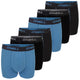 6x Black Blue (7001)