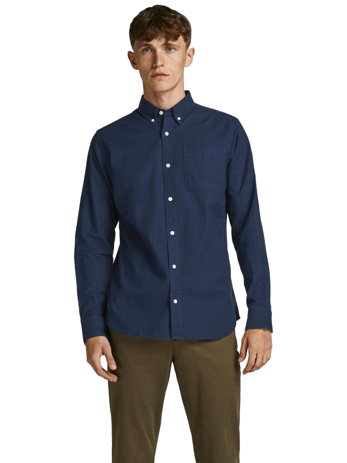 Jack & Jones - Jack & Jones Chemise Oxford ajustée Jack & Jones - Jack & Jones Chemise Oxford ajustée