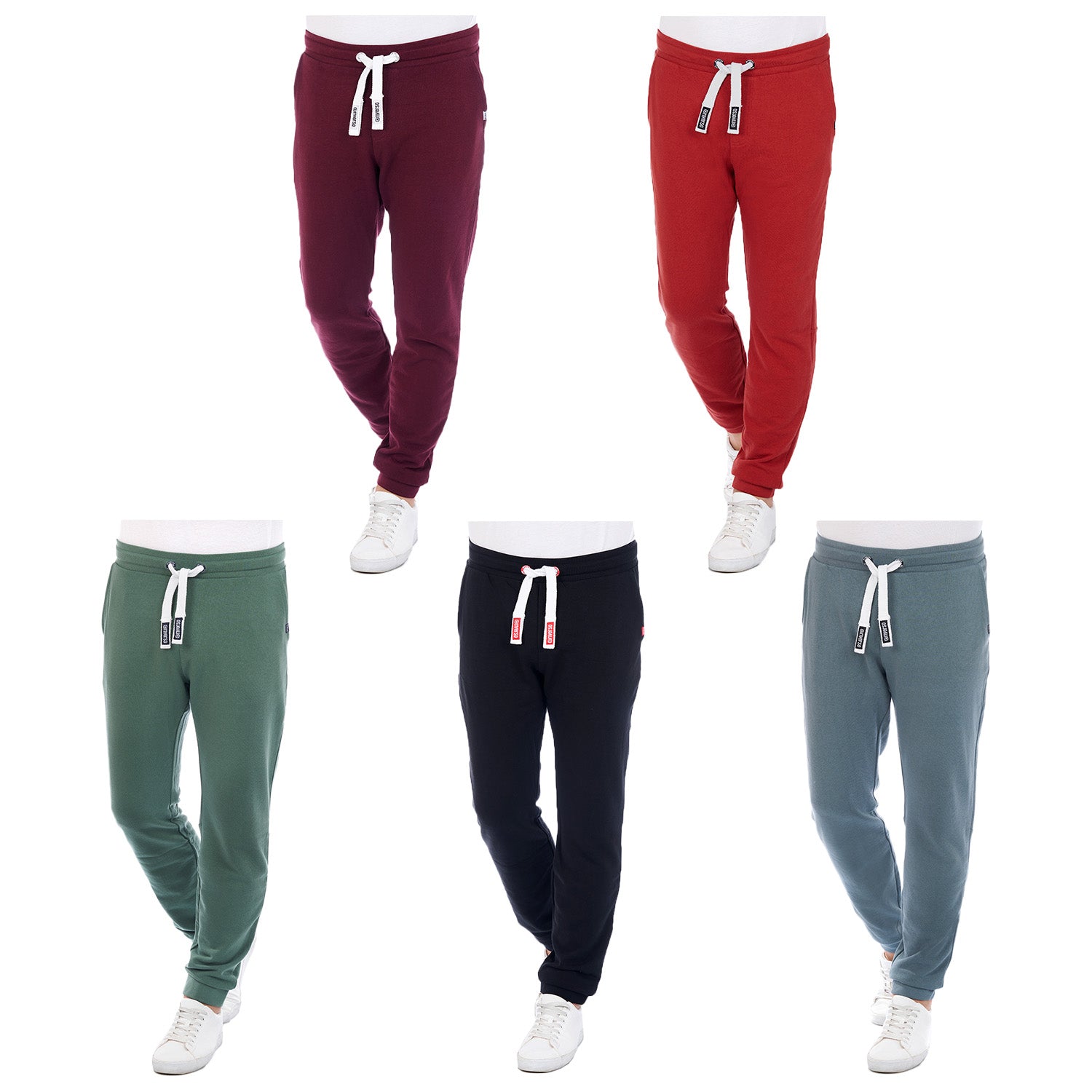 riverso RIVLino Joggingbroek voor heren, katoen, lang, regular fit, sweatpants, trainingsbroek, vrijetijdsbroek, sportbroek, grijs, rood, blauw, zwart, groen, S, M, L, XL, XL, XXL, 3XL, 4XL, 5XL, M riverso RIVLino Joggingbroek voor heren, katoen, lang, regular fit, sweatpants, trainingsbroek, vrijetijdsbroek, sportbroek, grijs, rood, blauw, zwart, groen, S, M, L, XL, XL, XXL, 3XL, 4XL, 5XL, M