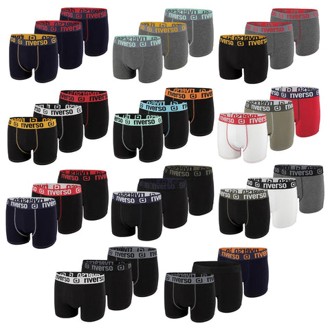 riverso Boxershorts Herren RIVOle 6er Pack