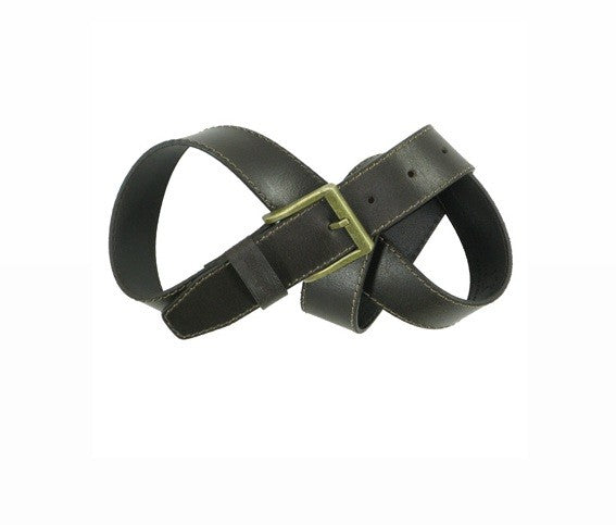 Wrangler Leder Gürtel - Basic Stitched - Loop