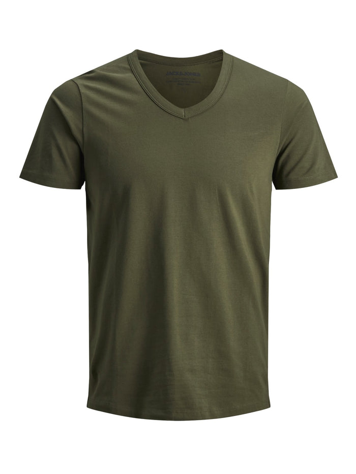 Jack & Jones Herren V-Neck T-Shirt Basic