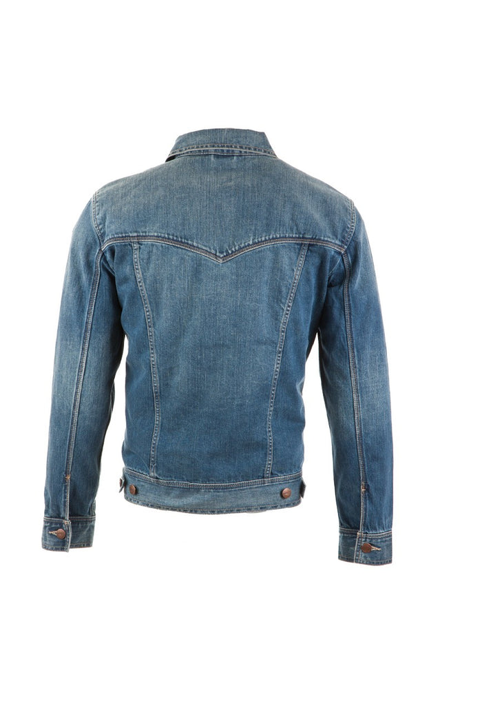 Wrangler Herren Jeansjacke Classic - Mid Stone
