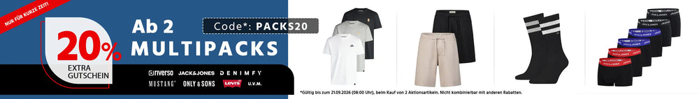 20% auf Multipacks