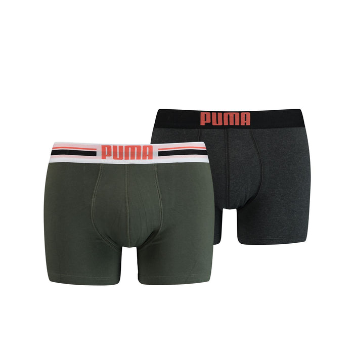 Puma Herren Boxershort PLACED LOGO BOXER 2er Pack