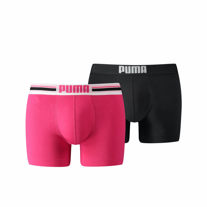 Puma Herren Boxershort PLACED LOGO BOXER 2er Pack