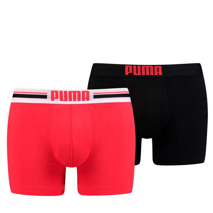 Puma Herren Boxershort PLACED LOGO BOXER 2er Pack