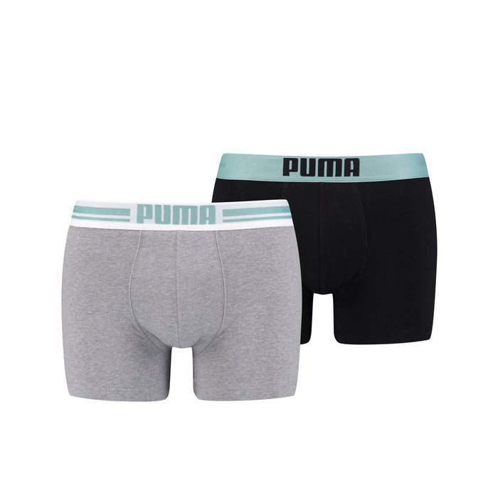 Puma Herren Boxershort PLACED LOGO BOXER 2er Pack