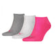 Middle Grey Melange/Pink (656)