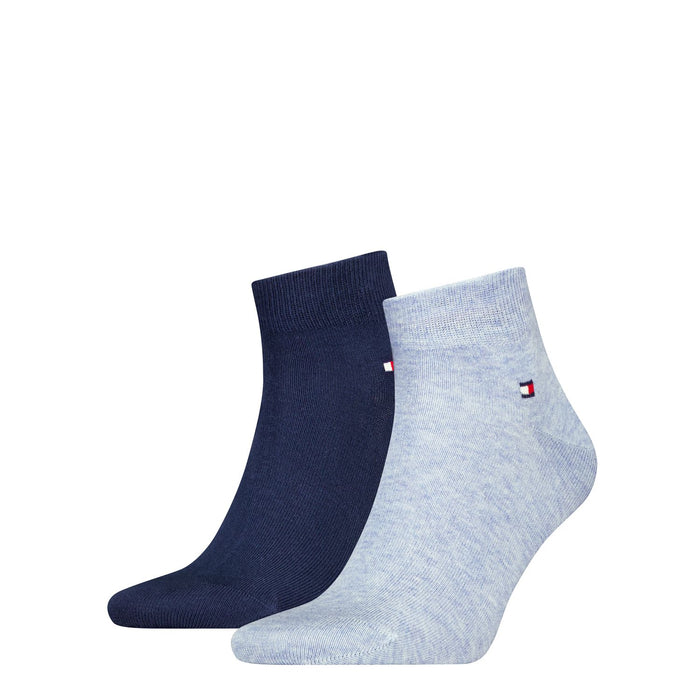 Tommy Hilfiger Herren Quarter Socken Flag - 2er Pack