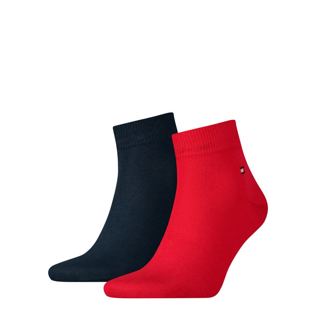 Tommy Hilfiger Herren Quarter Socken Flag - 2er Pack