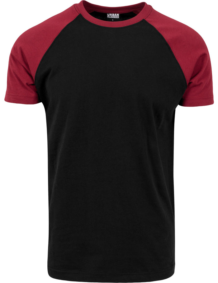 Urban Classics Herren Raglan Contrast T-Shirt