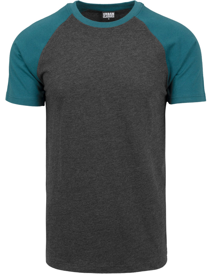 Urban Classics Herren Raglan Contrast T-Shirt