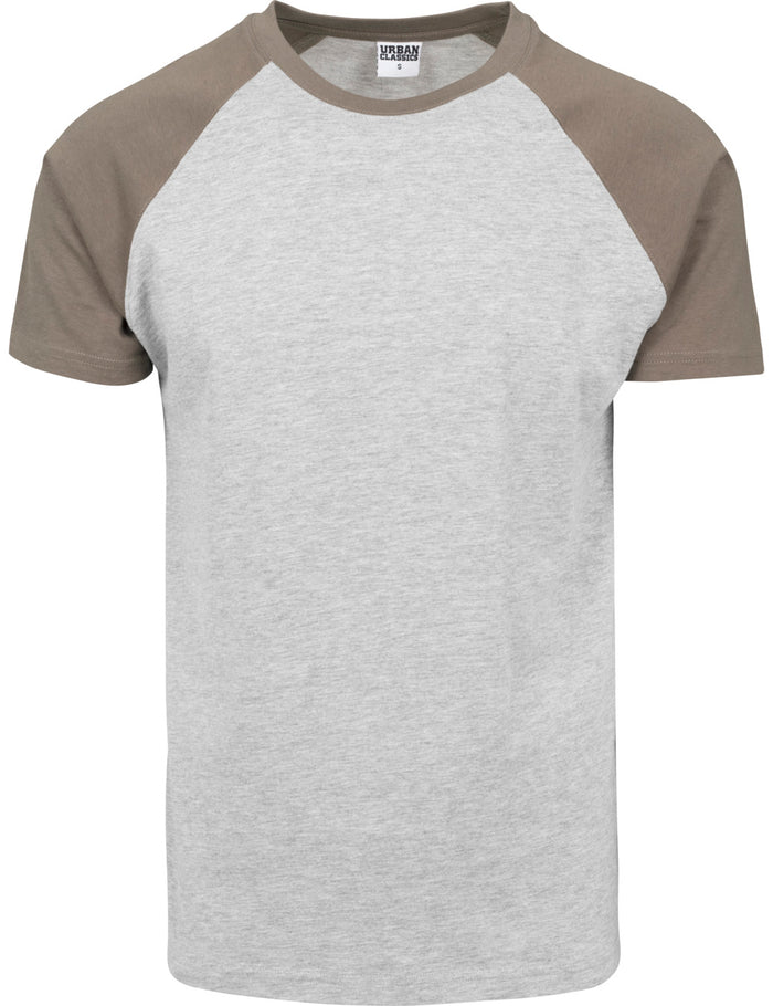 Urban Classics Herren Raglan Contrast T-Shirt