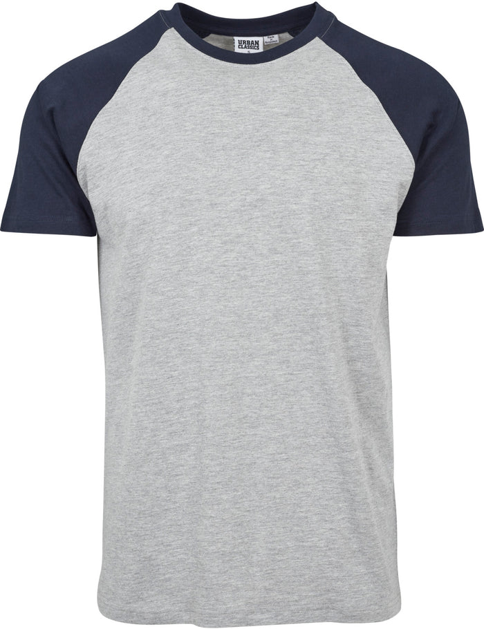 Urban Classics Herren Raglan Contrast T-Shirt