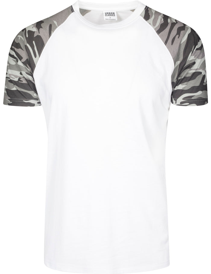 Urban Classics Herren Raglan Contrast T-Shirt