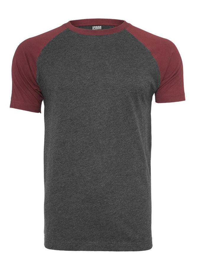 Urban Classics Herren Raglan Contrast T-Shirt