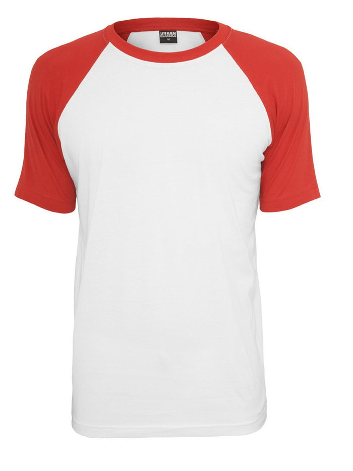 Urban Classics Herren Raglan Contrast T-Shirt