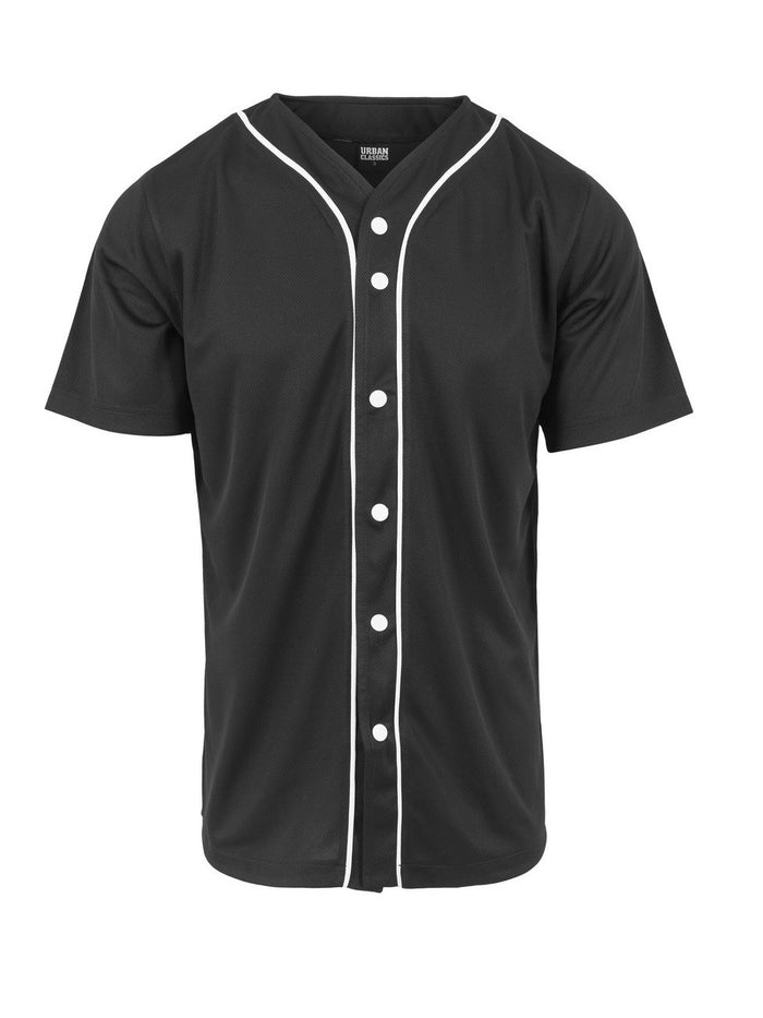 Urban Classics Herren Baseball Mesh Jersey Hemd