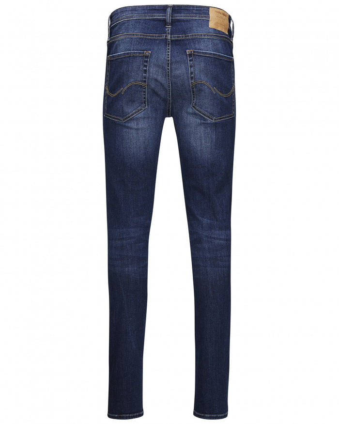 Jack & Jones Herren Jeans JJILIAM JJORIGINAL AM 014 LID - Skinny Fit - Blau - Blue Denim
