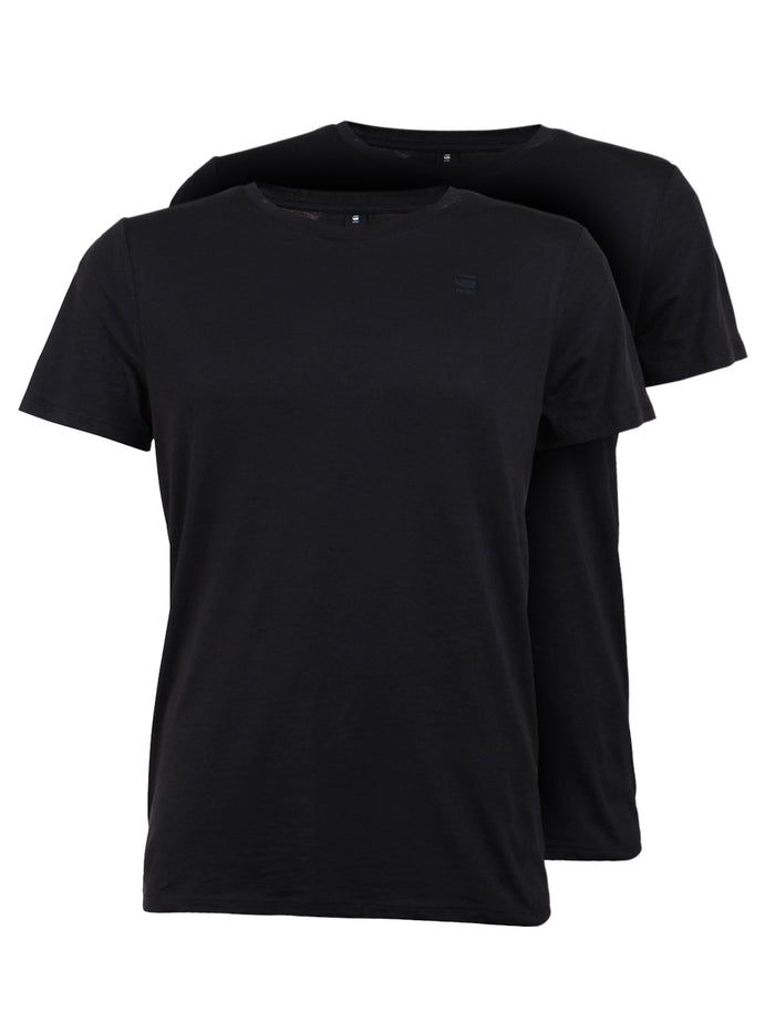 G-Star Herren Basic T-Shirt Rundhals 2er Pack