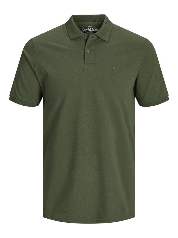Jack & Jones Herren Poloshirt JJEBASIC POLO SS - Slim Fit