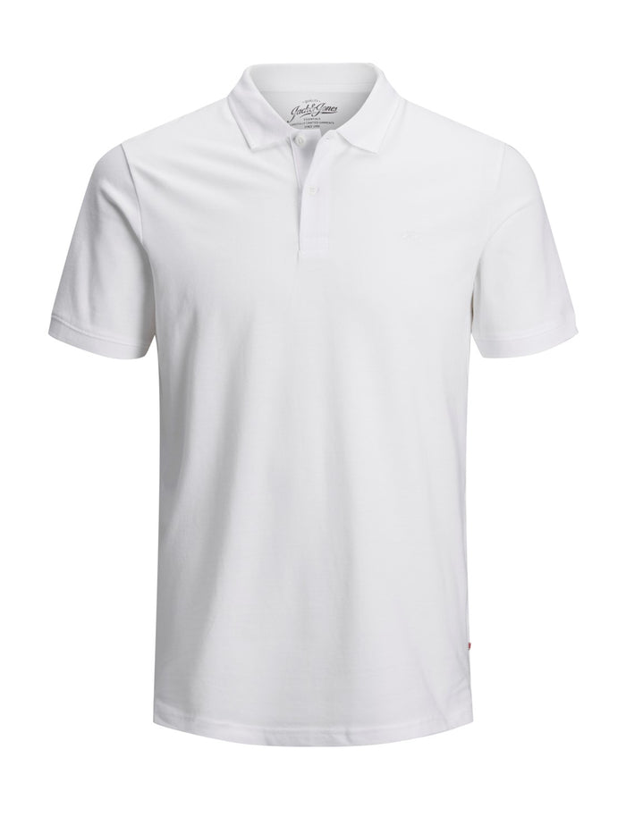 Jack & Jones Herren Poloshirt JJEBASIC POLO SS - Slim Fit