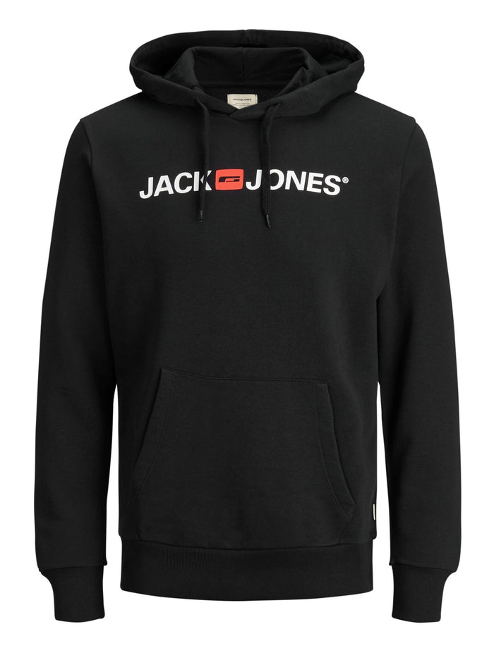 Jack & Jones Herren Kapuzenpullover JJECORP LOGO SWEAT HOOD
