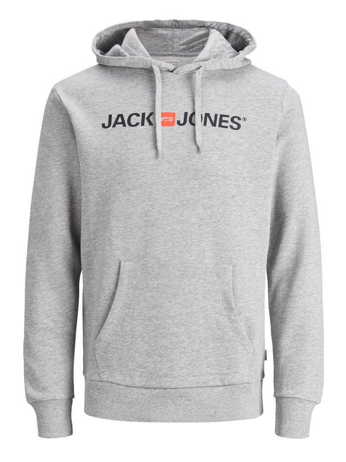Jack & Jones Herren Kapuzenpullover JJECORP LOGO SWEAT HOOD