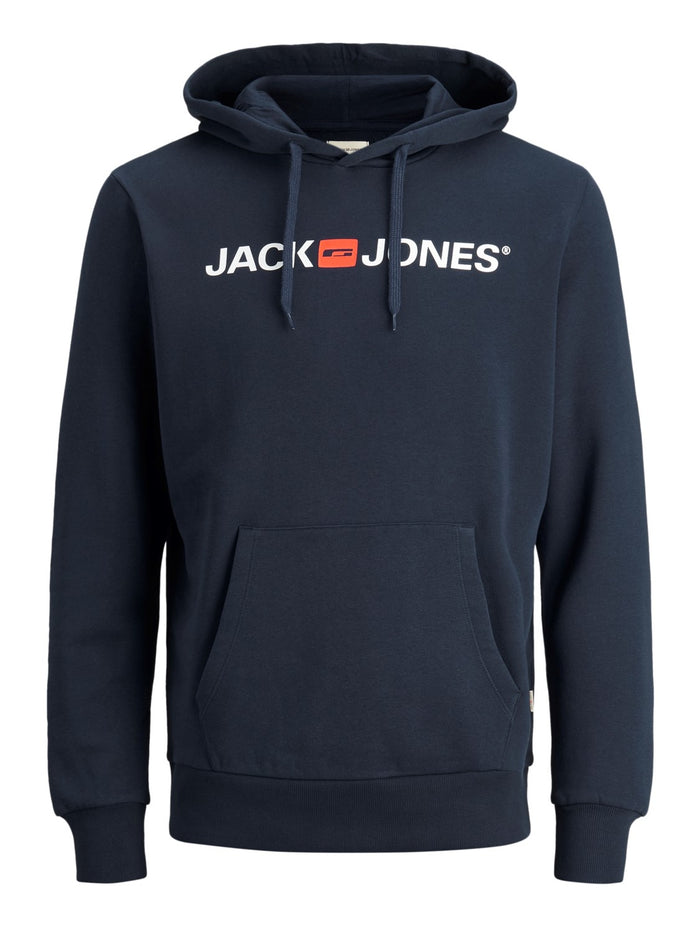 Jack & Jones Herren Kapuzenpullover JJECORP LOGO SWEAT HOOD
