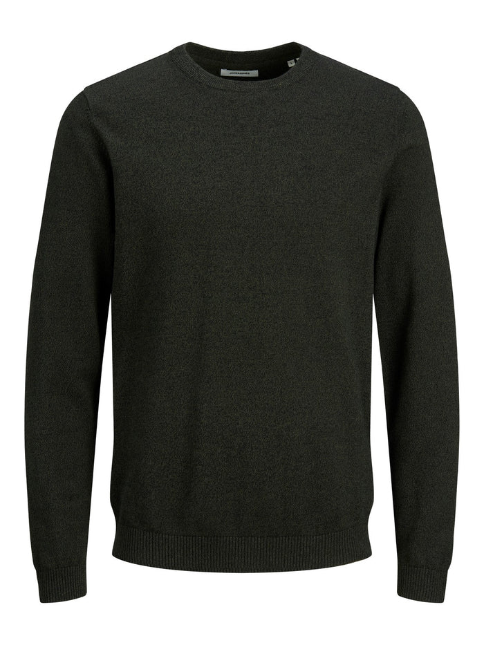 Jack & Jones Herren Pullover JJEBASIC KNIT CREW NECK