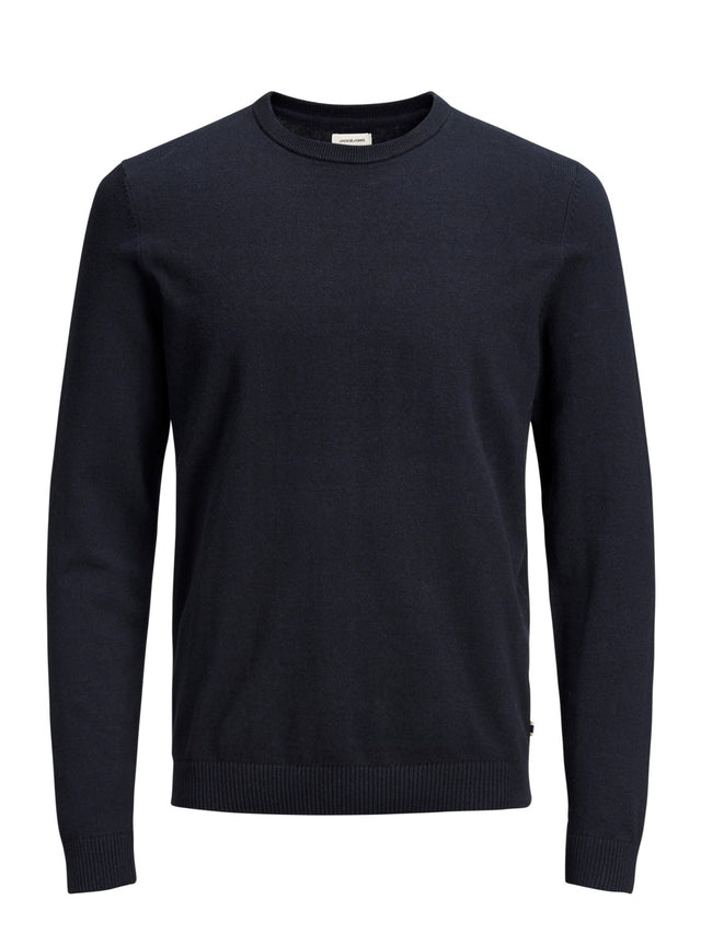 Jack & Jones Herren Pullover JJEBASIC KNIT CREW NECK