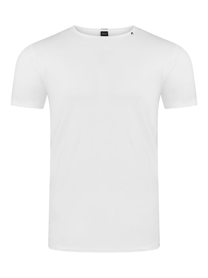 Replay Herren T-Shirt Basic Jersey Crew Neck