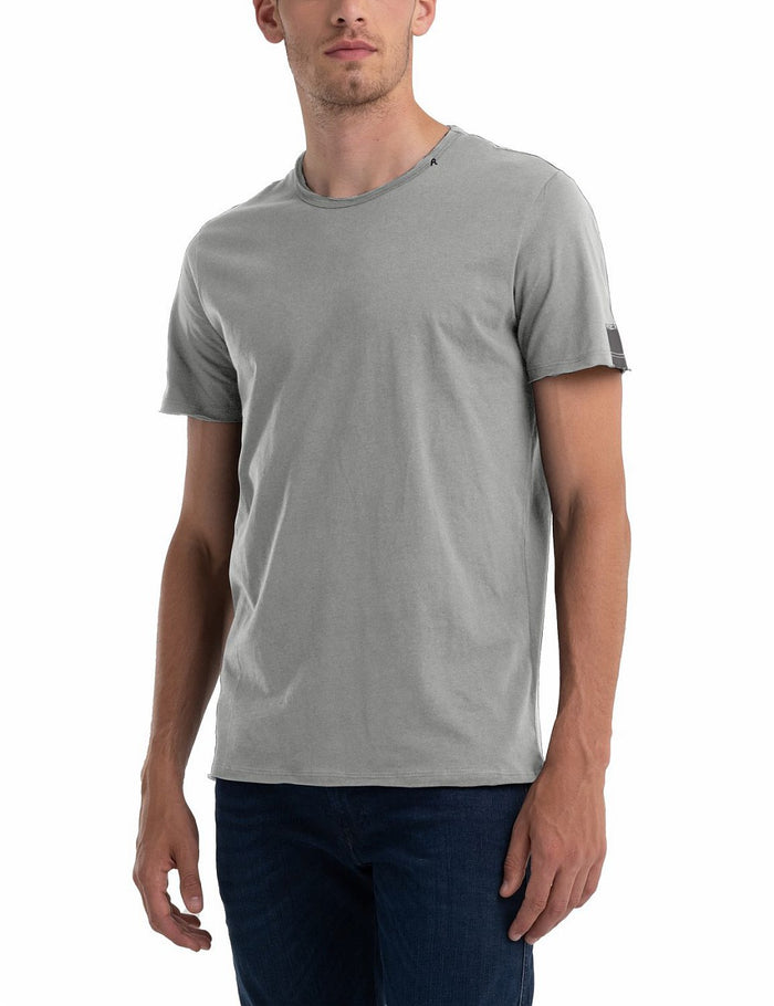 Replay Herren T-Shirt Basic Jersey Crew Neck