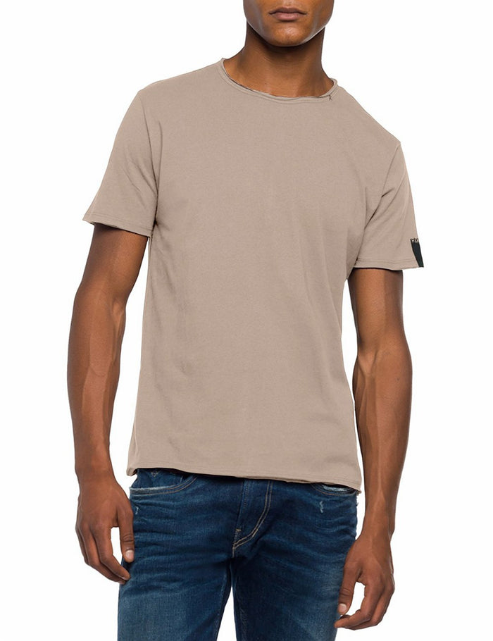Replay Herren T-Shirt Basic Jersey Crew Neck