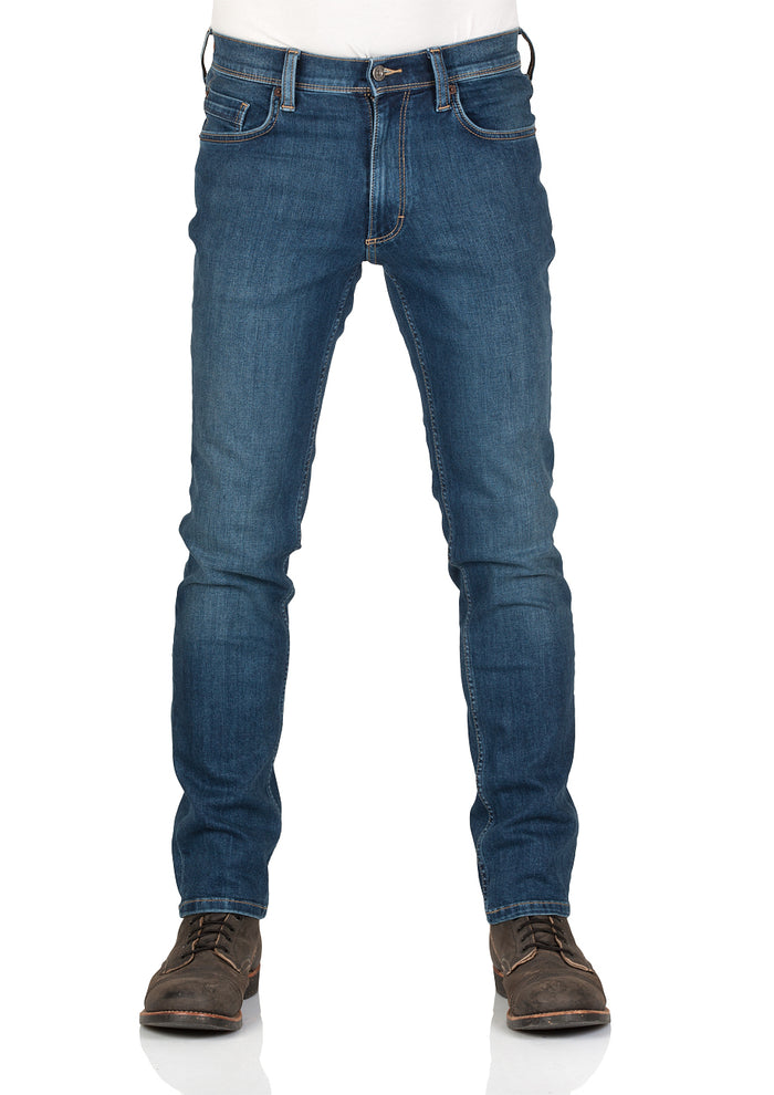 Mustang Herren Jeans Washington - Slim Fit - Blau - Dark Denim Blue