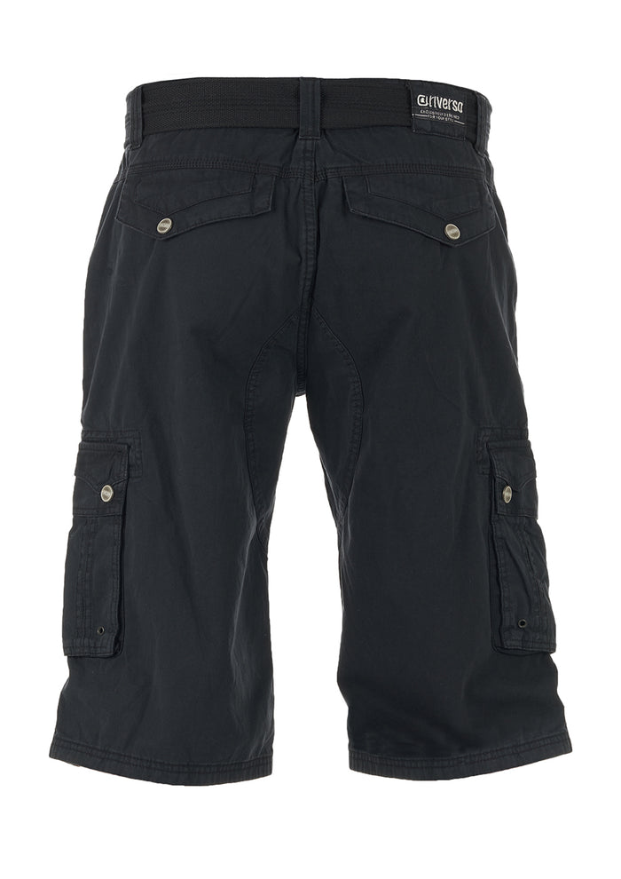 riverso Kurze Hosen Herren Cargo Shorts mit Gürtel Regular Fit RIVAnton