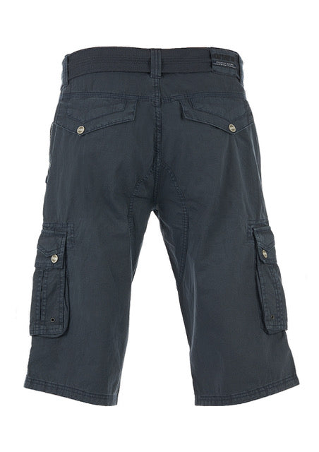 riverso Kurze Hosen Herren Cargo Shorts mit Gürtel Regular Fit RIVAnton
