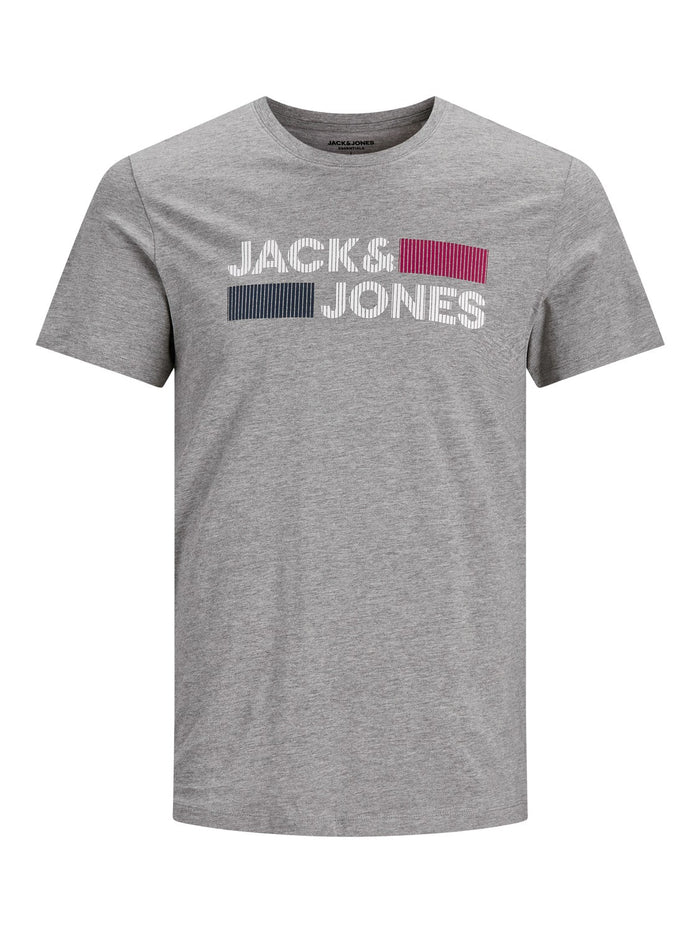 Jack & Jones Herren T-Shirt JJECORP LOGO TEE SS O-NECK