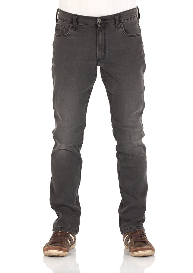 Mustang Herren Jeans Washington - Slim Fit - Schwarz - Black Stone