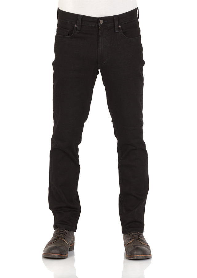 Mustang Herren Jeans Washington - Slim Fit - Schwarz - Deep Black